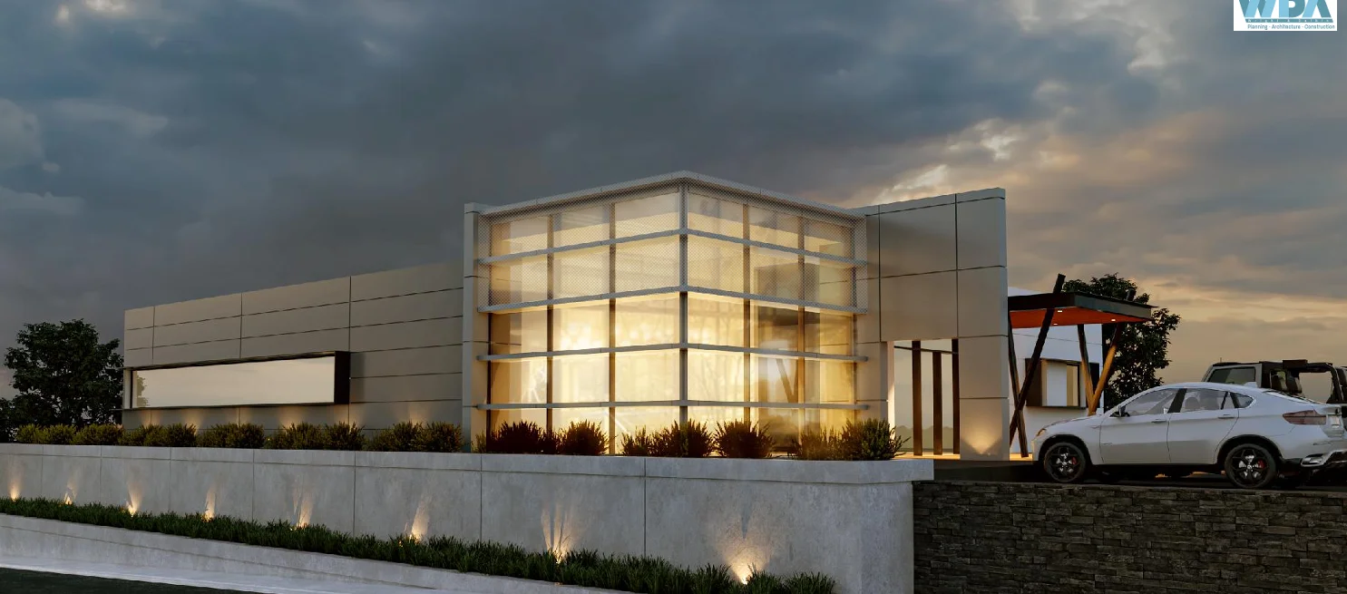 Contemporary medical office building at Eastlake Medical Park